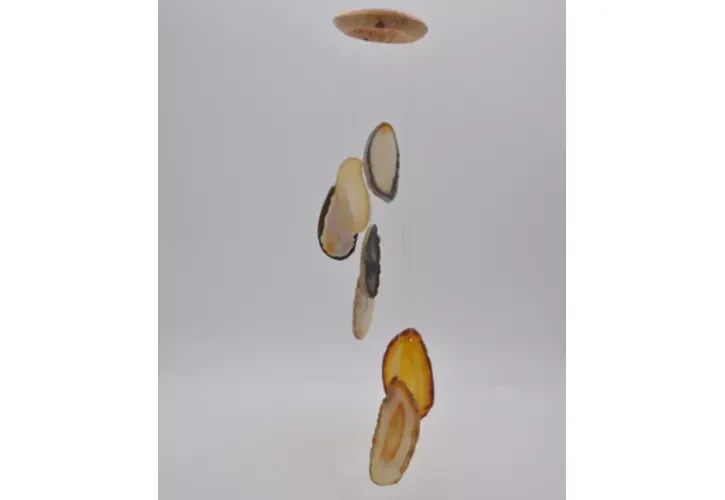 Agaat Windhanger schijfjes S