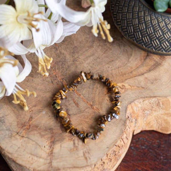 Splitarmband Tijgeroog