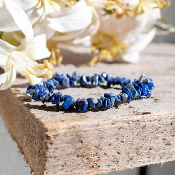 Split armband Lapis Lazuli