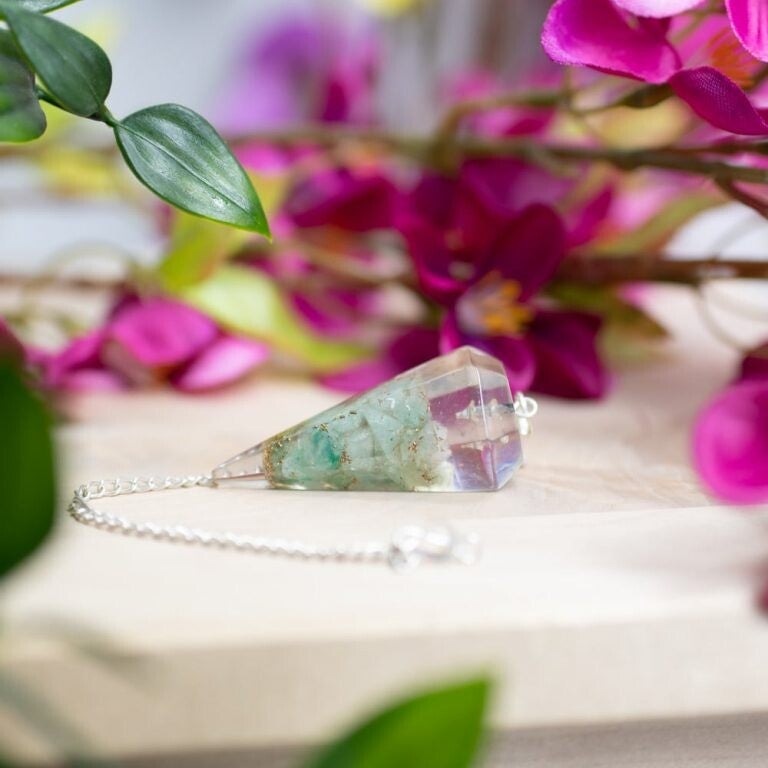 Pendel Edelsteen Groene Aventurijn Orgone