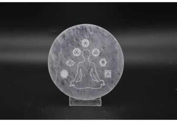 Seleniet Oplaadsteen Yoga 10x12cm