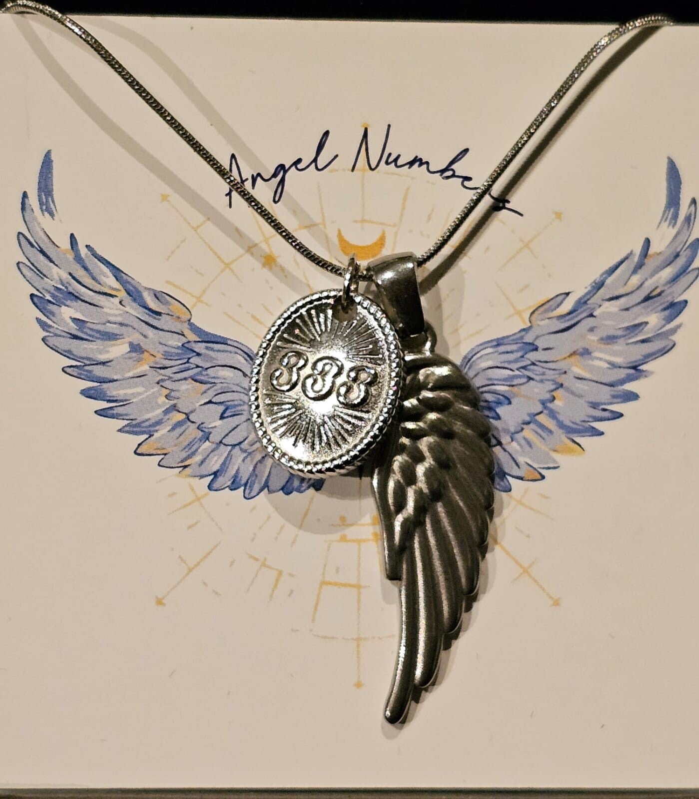 Engelennummer ketting 333