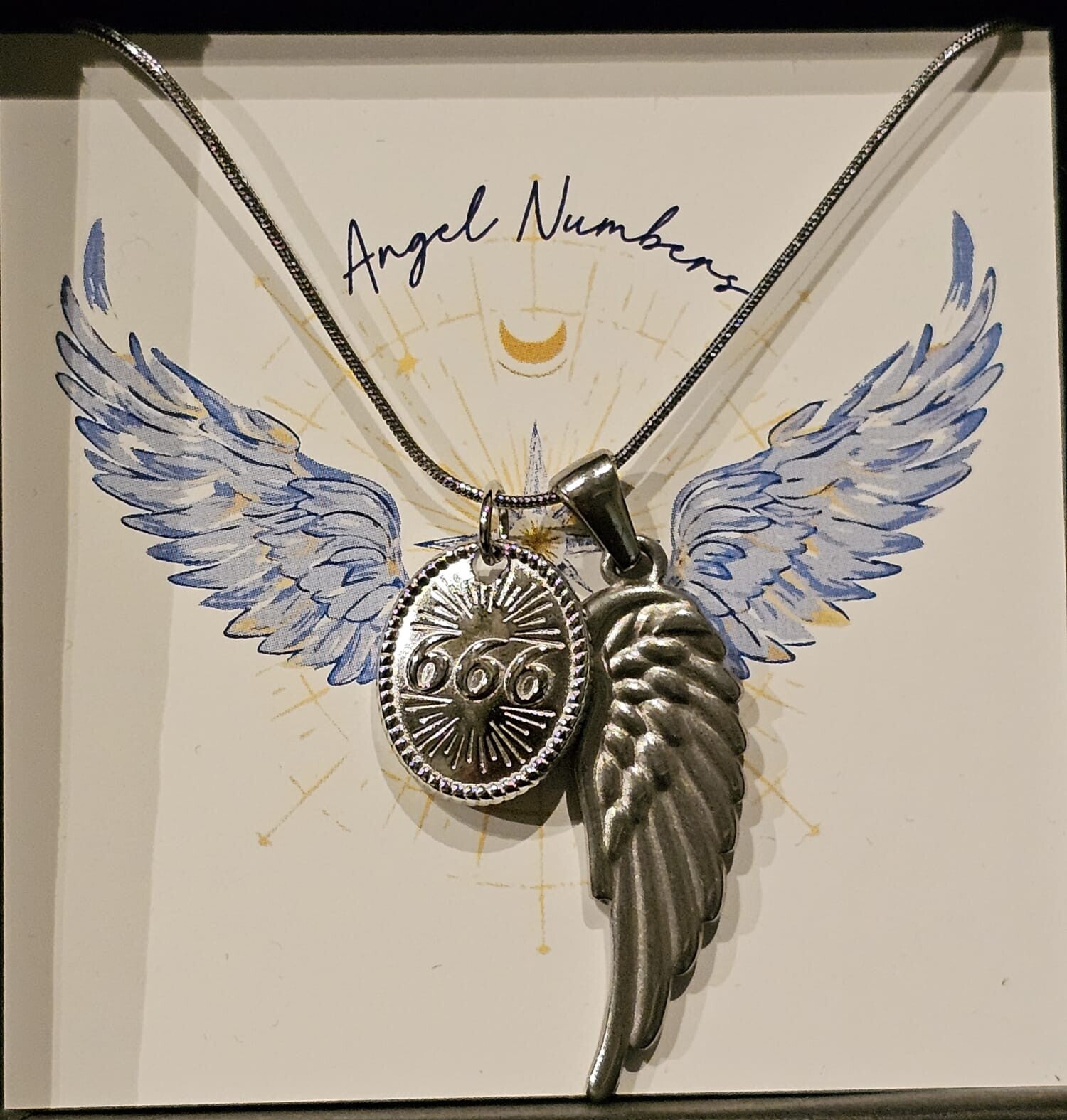 Engelennummer ketting 666
