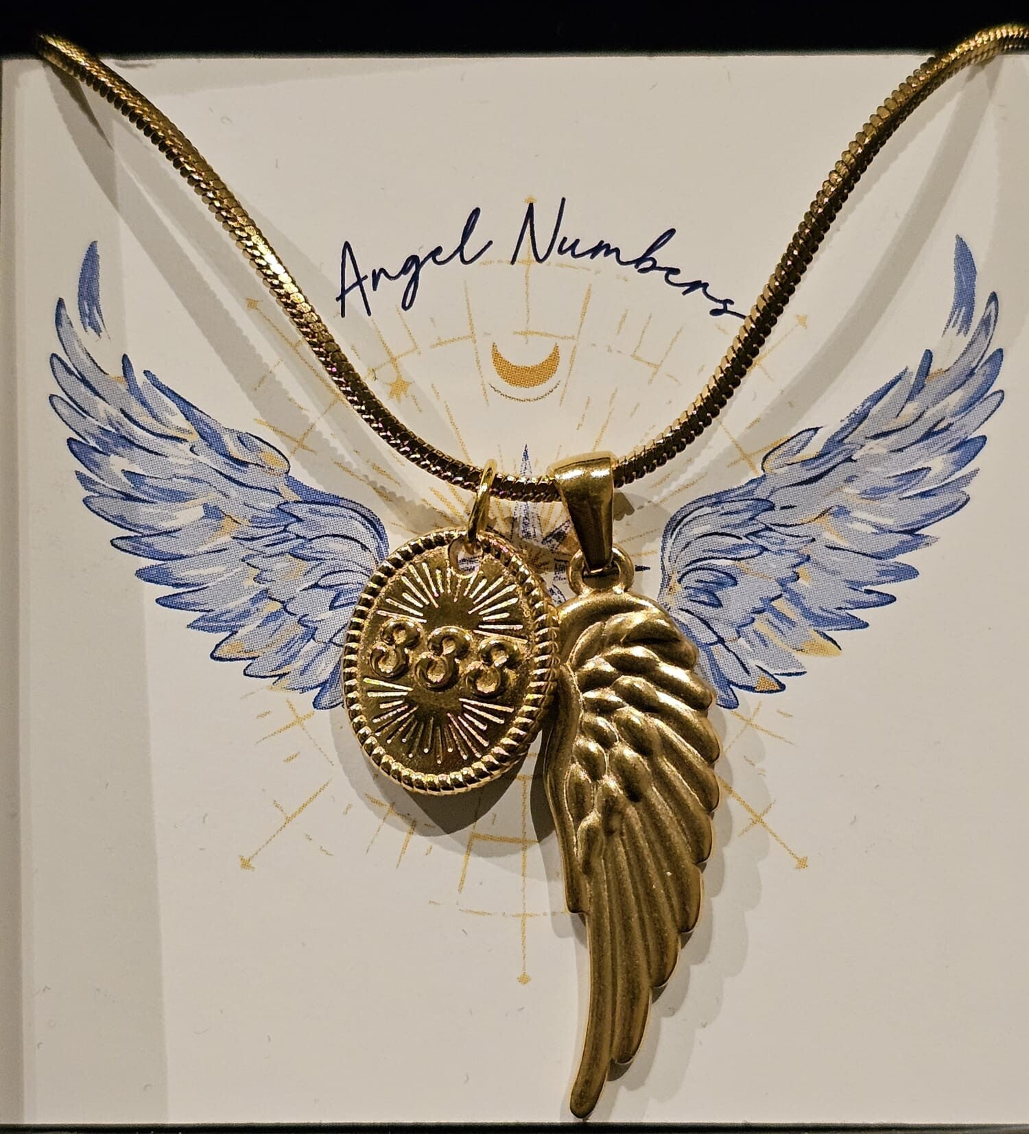 Engelennummer ketting 333