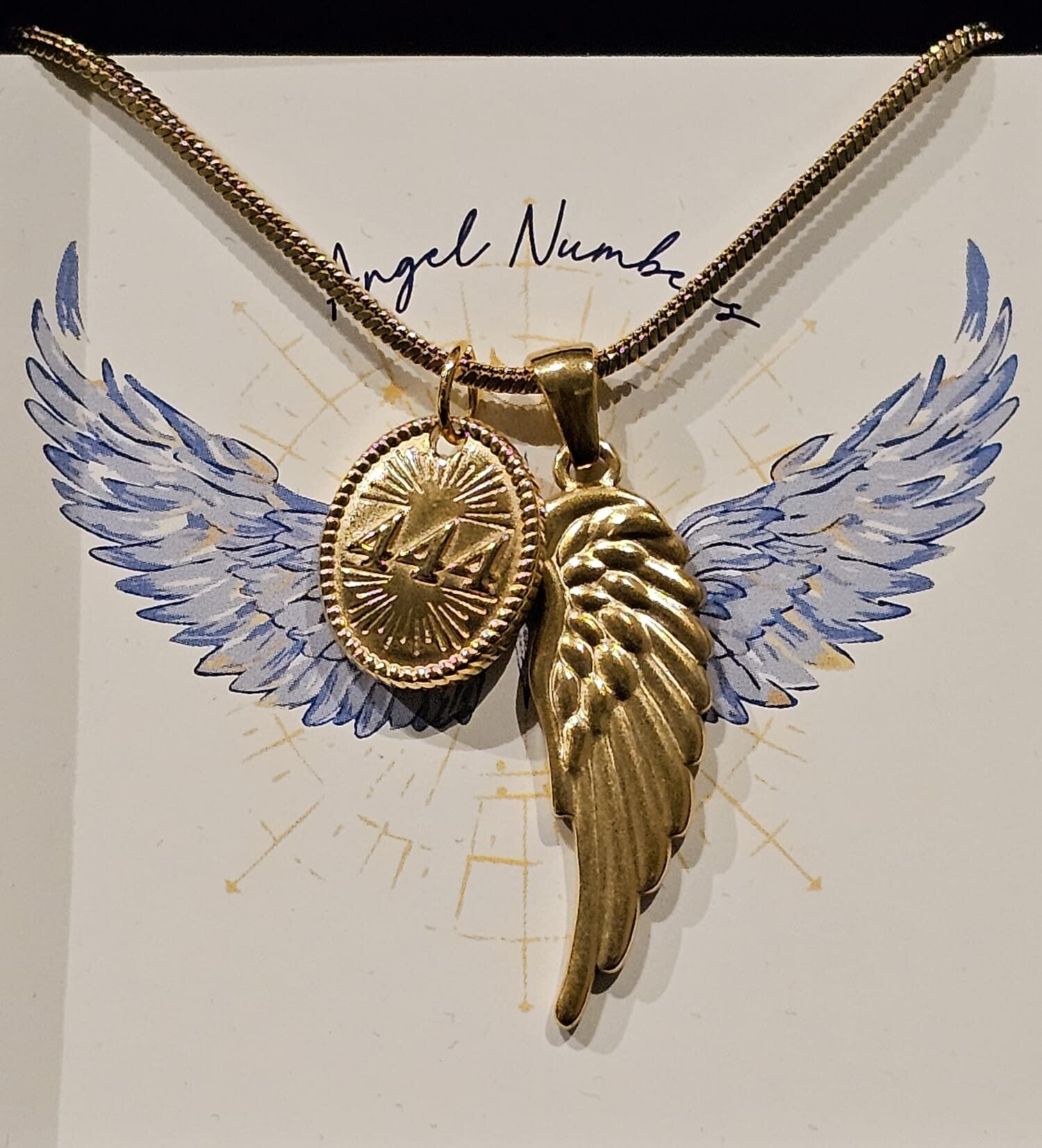 Engelennummer ketting 444