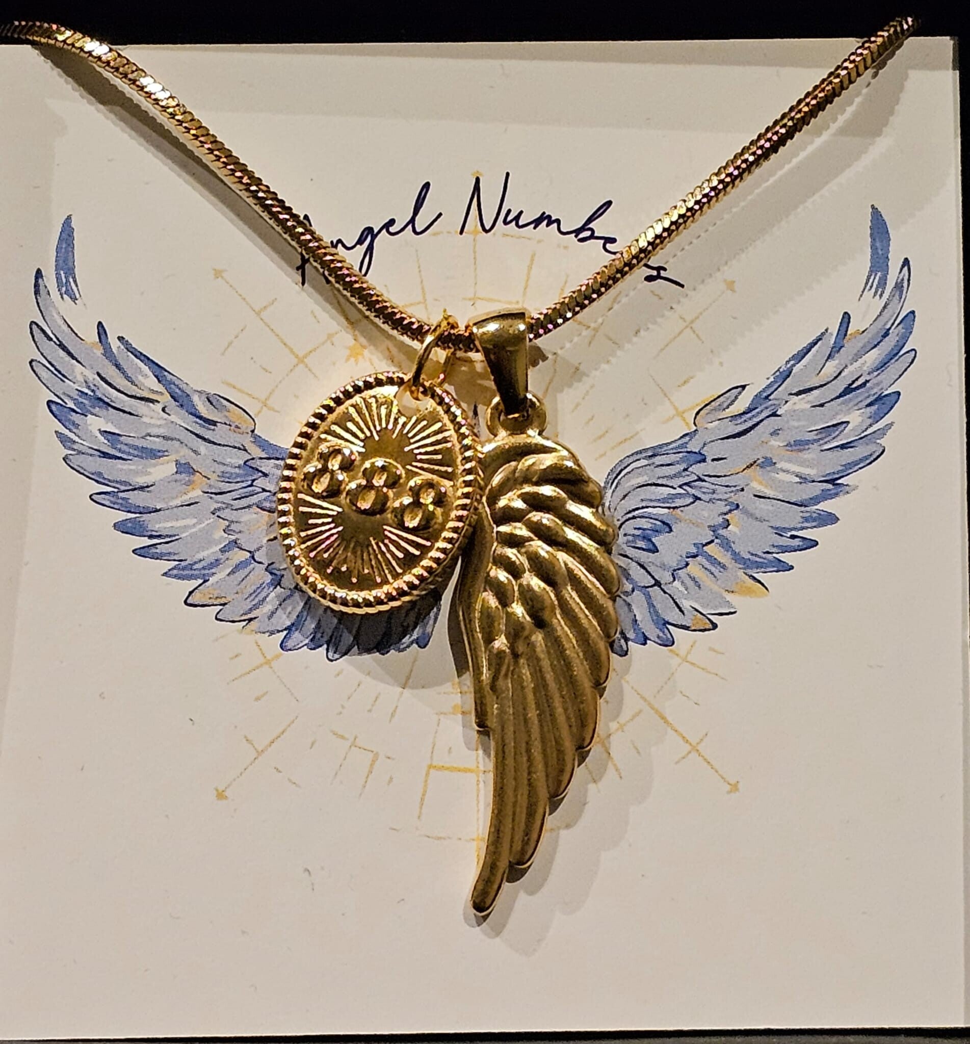 Engelennummer ketting 888