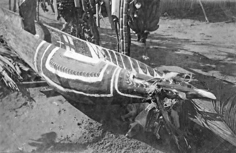 Marind prauw. AR-P027 10210 Doos 3  