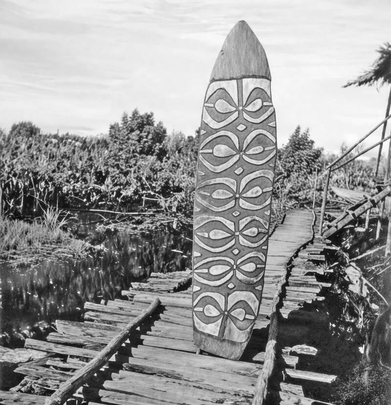 Boelaars Mappi Asmat 20217 serie BV-2566 Schild uit Tjitak