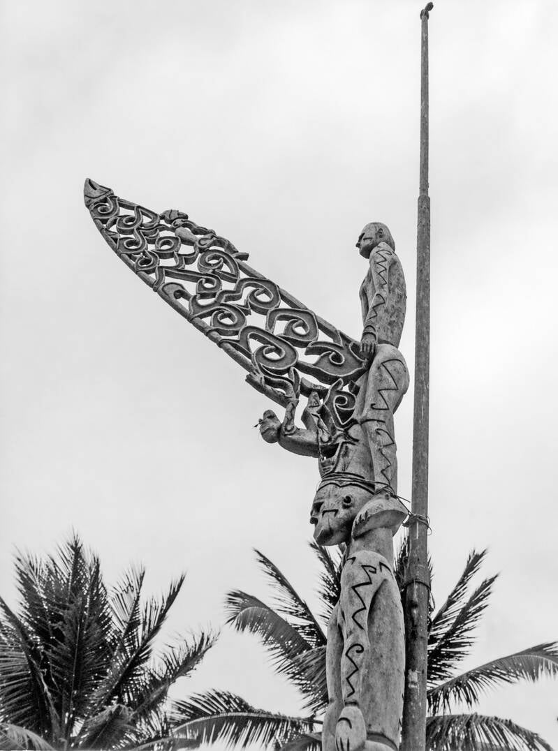 Boelaars Asmat AR-P027 20167-39 Detail  van een bisjpaal 