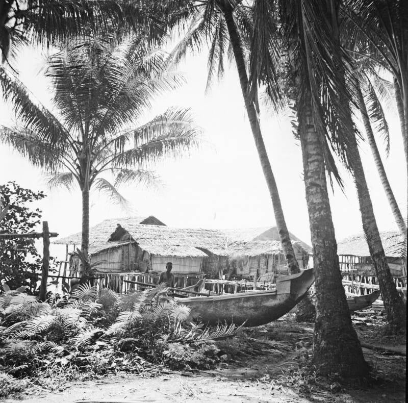 Biak 1944 - Diapositief Louis  Rapmund