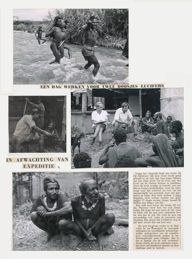 Jan Sneep -Album I- 039- in afwachting van de expeditie