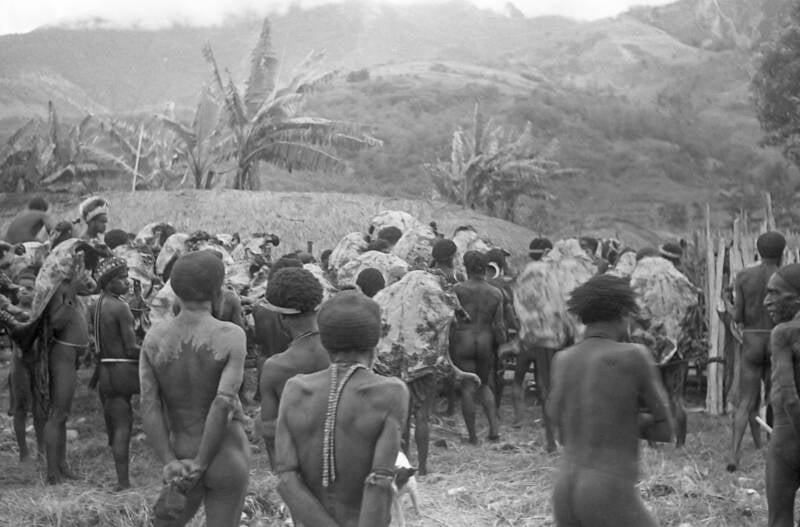Jules Camps Baliem 1963 Reinigingsritueel IrianJaya1-31-029