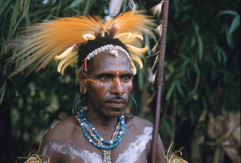 Man uit Mappi Piet ter Laag diapositief 209-3-083