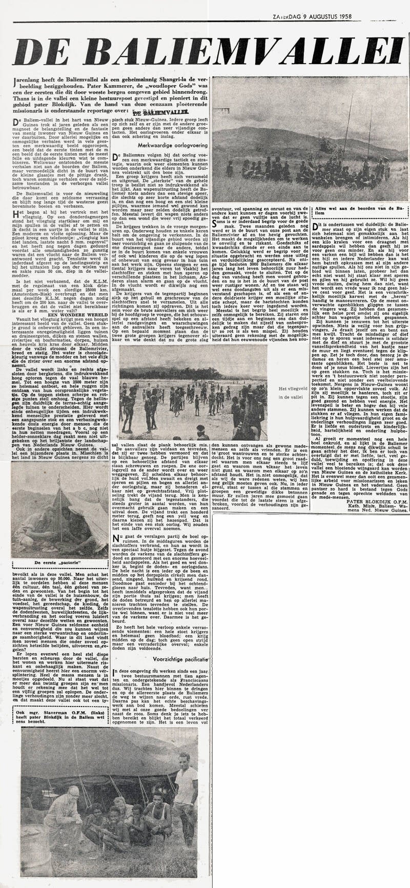 Overijssels Dagblad 9 augustus 1958