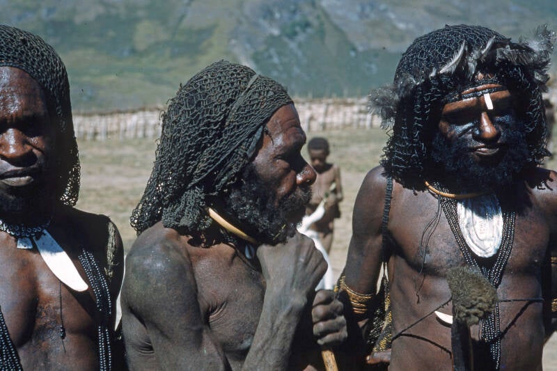 Piet ter Laag 209-1-052 Baliem 1956 Ndani mannen