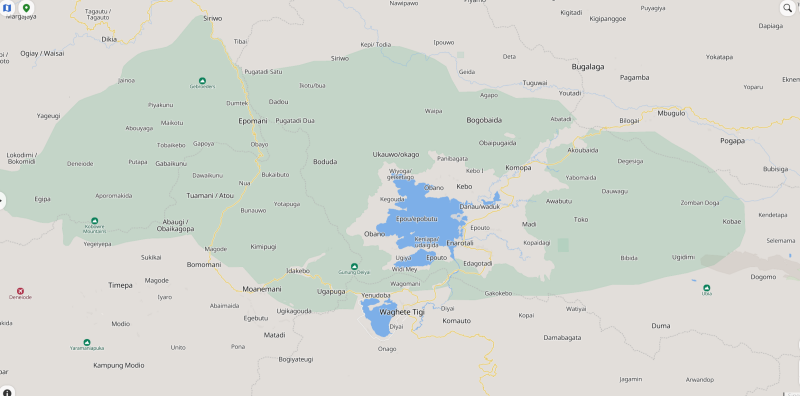 Paniai Dogiyay Deiyai Mapcarta