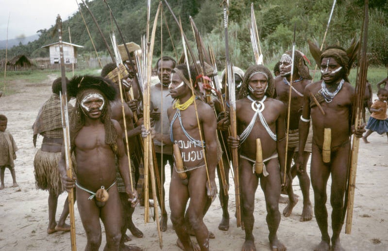 Sierat Paniai-'70-'74-057 Adatfeest Tuguwai 1972 