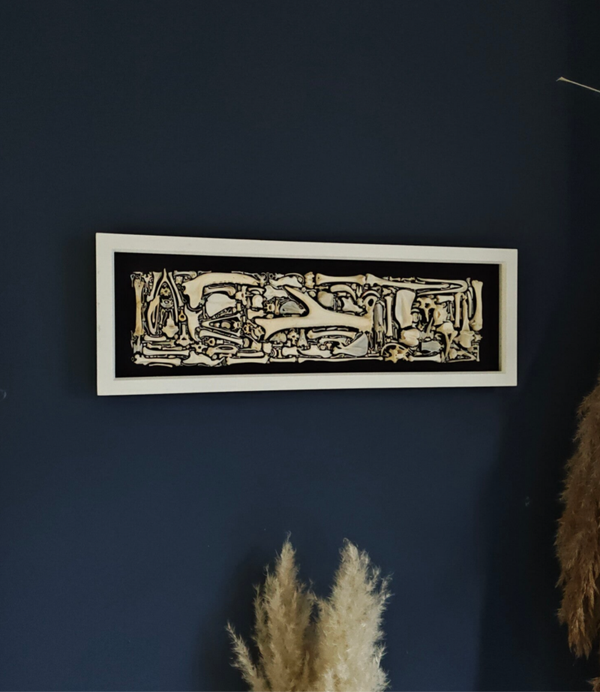 Large landscape bone display