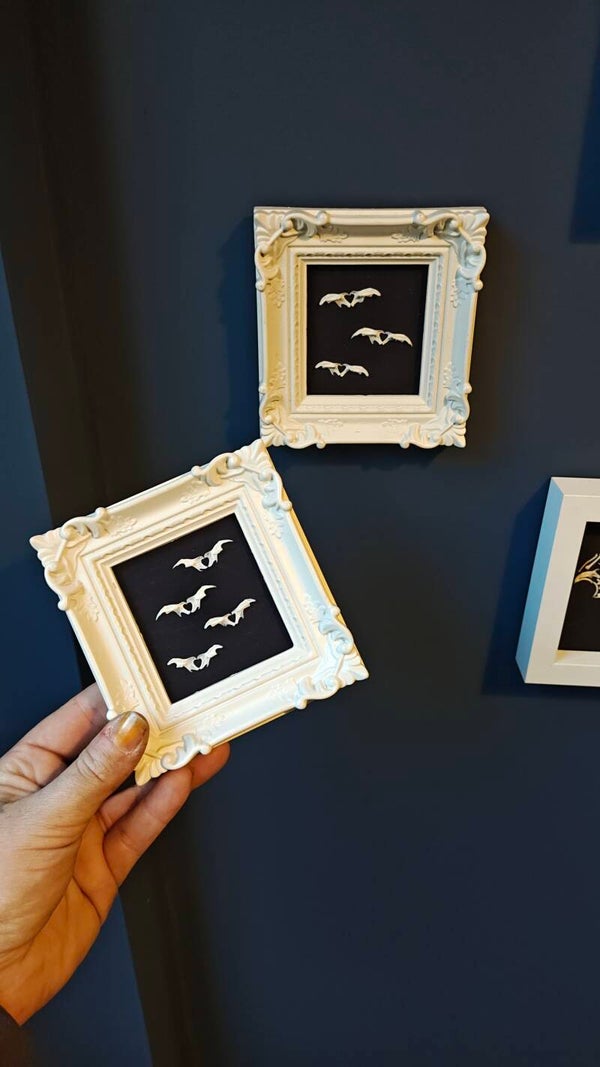 Small bats flying