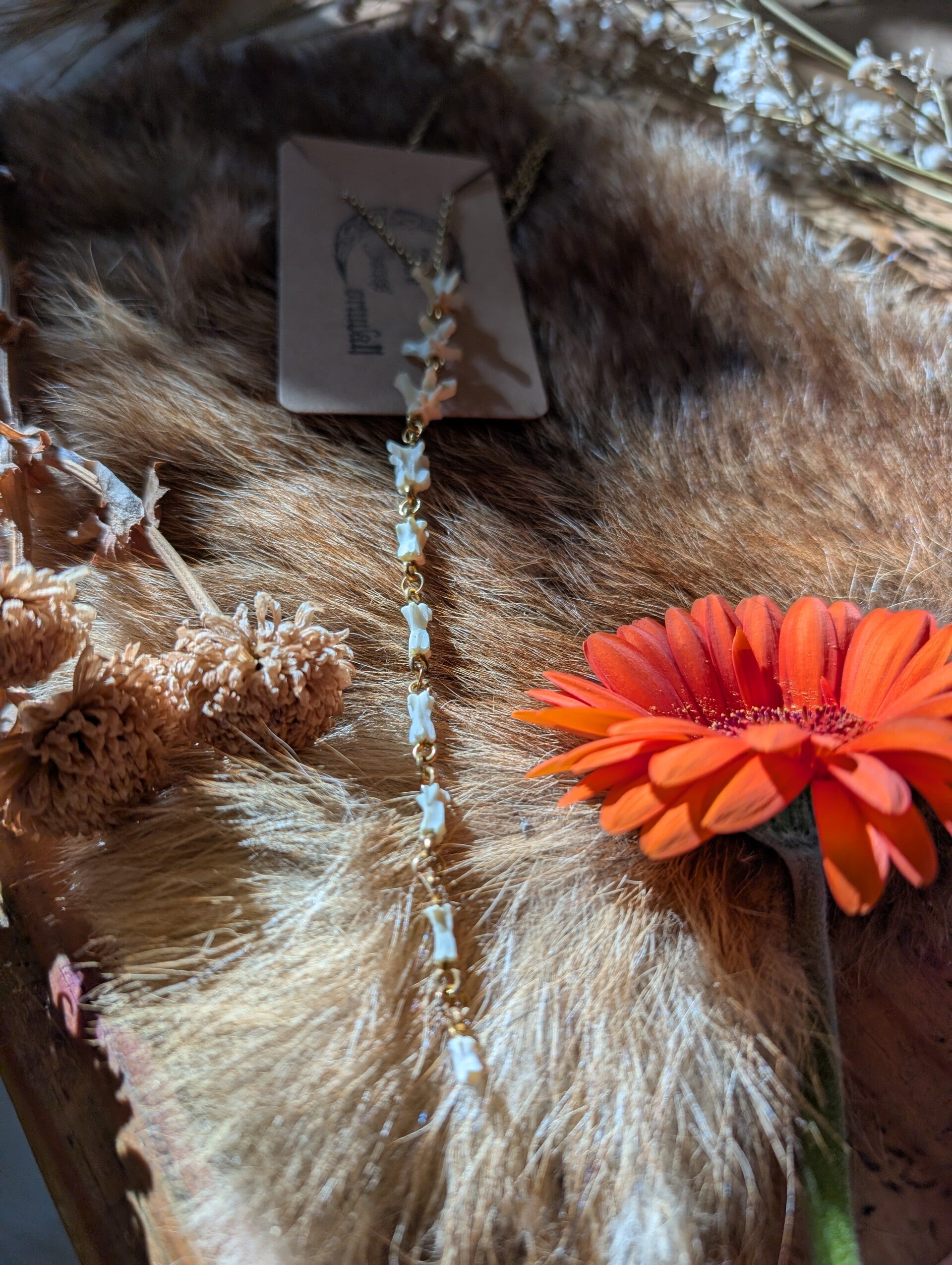 Rat tail necklace