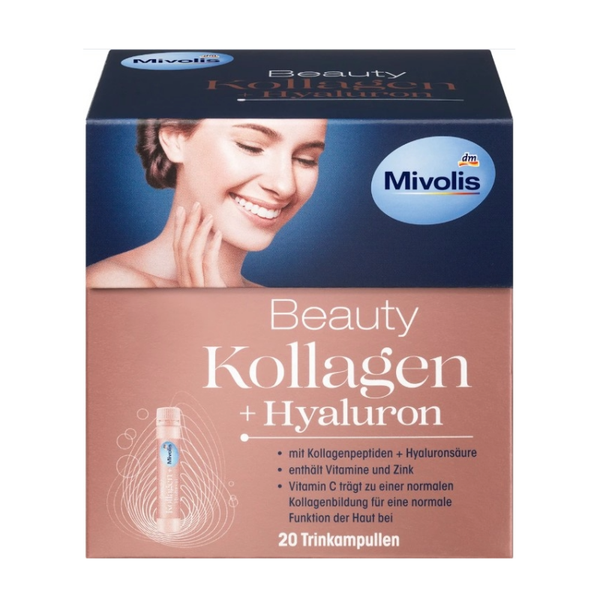 Beauty Kollagen + Hyaluron, Trinkampullen, 20 St. Mivolis