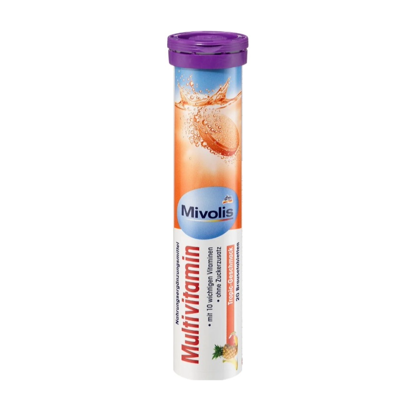Multivitamin Brausetabletten, 20 St Mivolis