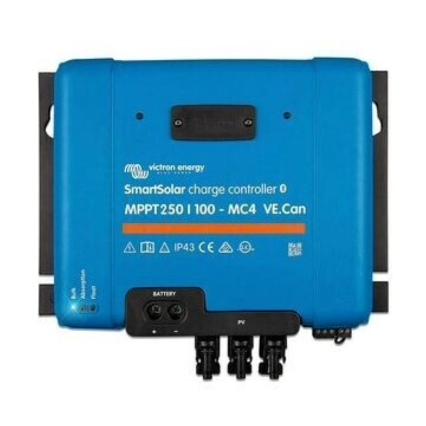 Régulateur MPPT 250/100 MC4 VE.Can SmartSolar  12V 24V 48V