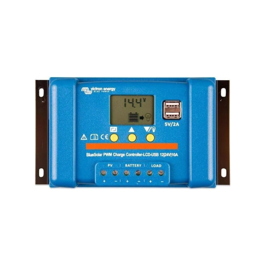 BlueSolar PWM-LCD&USB 12/4V 10A