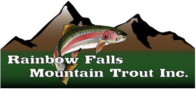Rainbow Falls Mountain Trout logo