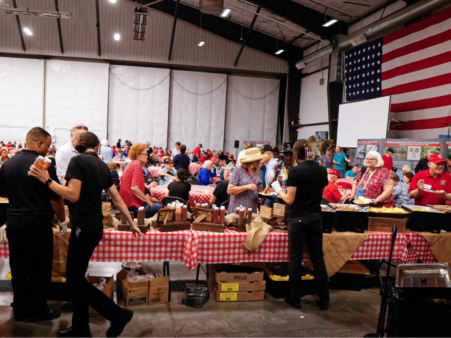 Picnic attendees