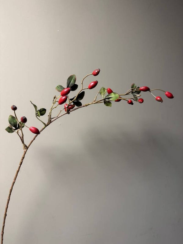 Kunst Rozenbottel rood - 86cm