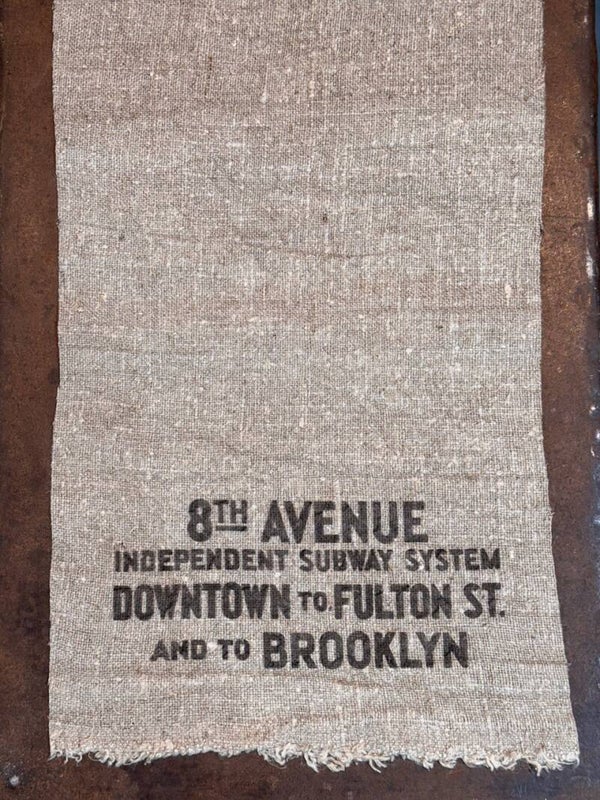 Shabby doek - Avenue - zwart