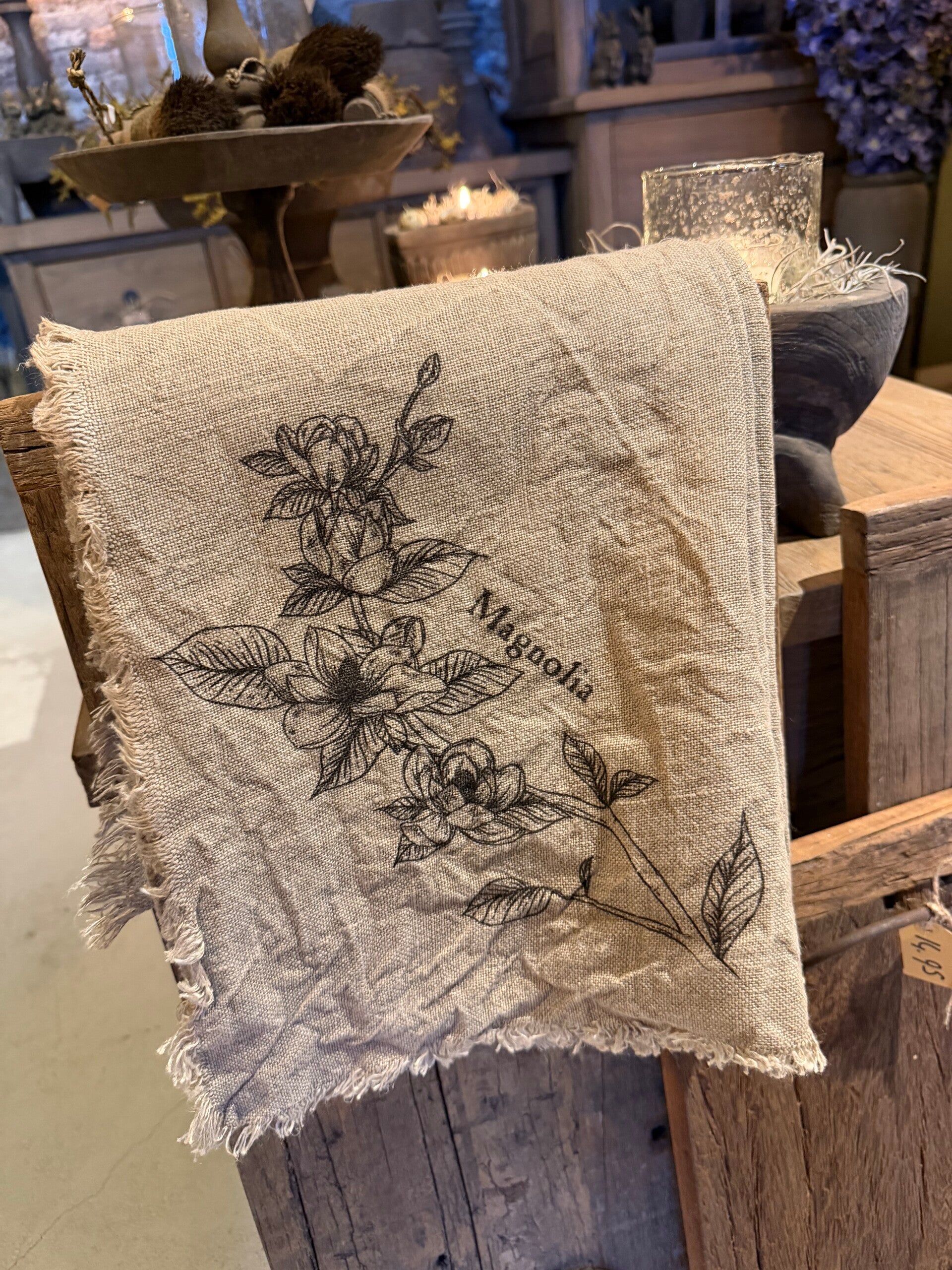 New Shabby doek magnolia