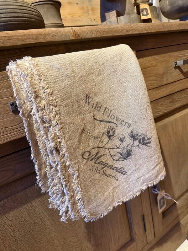 New Shabby doek wild flowers