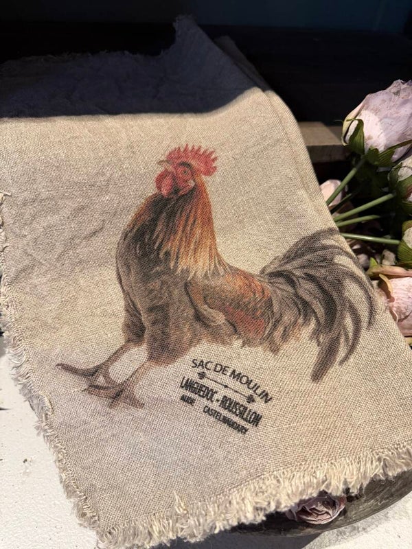 New Shabby doek haan