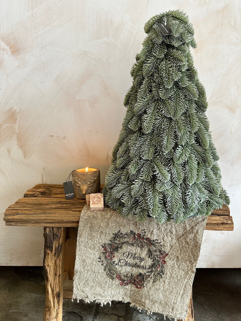 Kunst Nobilis boom Brynxz - 52cm maat L - kerstboom Nobilis X­Tree L D.35 H.52 kunstkerstboom