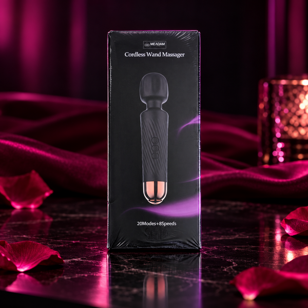 💜 MEADAM Cordless Wand Massager – Luxe & Ontspanning