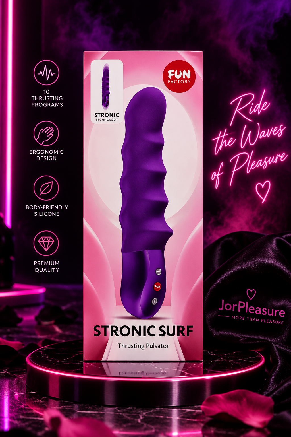 Fun Factory Stronic Surf - Dark Violet