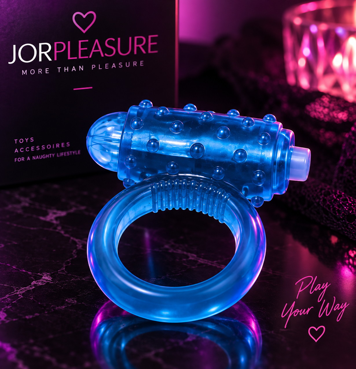 Vibro Ring - Intensieve Trillingen & Speels Genot 💜