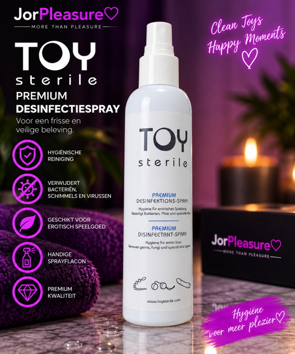 Toysterile Premium Desinfectiespray - Hygiëne voor Erotisch Speelgoed