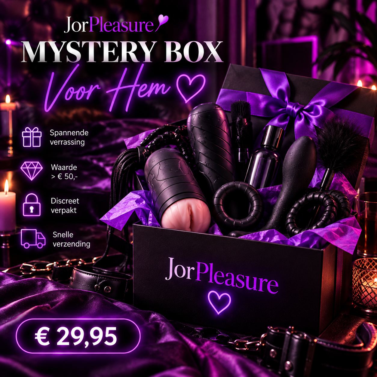 🎁 Jorpleasure Mystery Box - Voor Hem