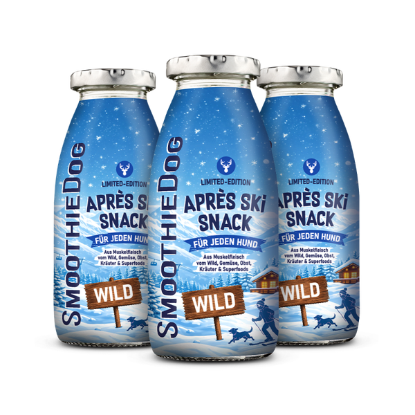 SmoothieDog APRÈS SKI SNACK WINTER-EDITION Wild 3x250ml