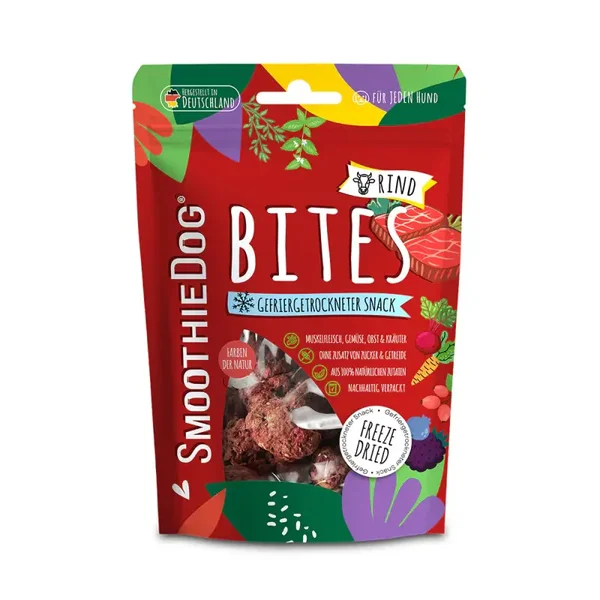 SmoothieDog Bites Rind (40g)