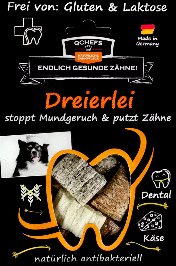 QCHEFS Dreierlei (65g**)