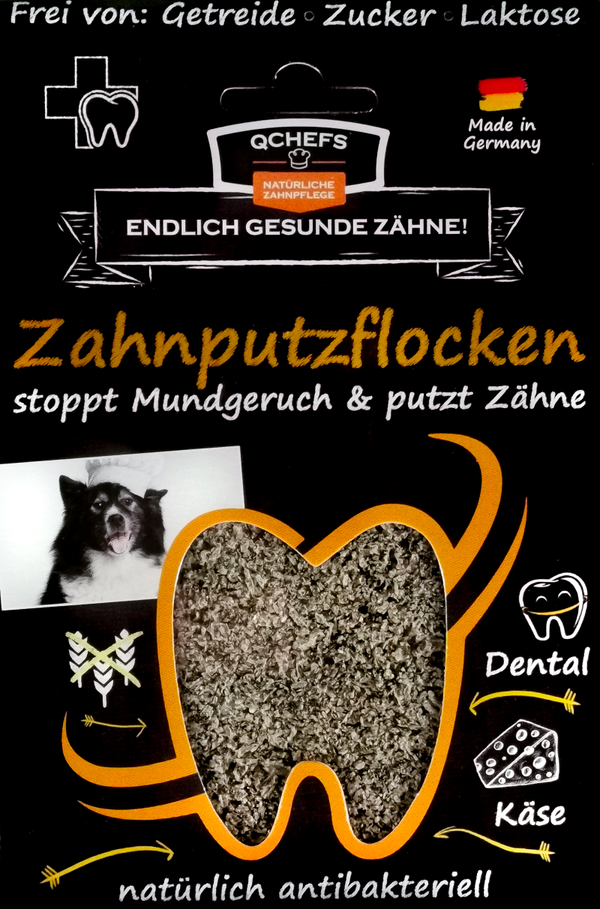 QCHEFS Zahnputzflocken (90g**)