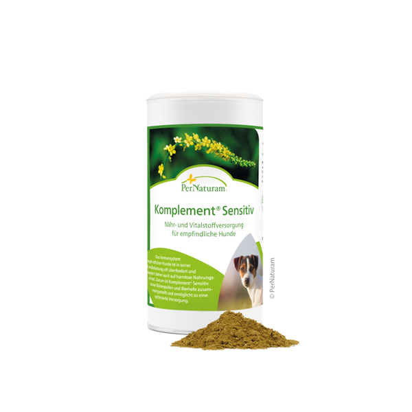 PerNaturam Komplement Sensitiv - Für ernährungssensible Hunde (250g**)