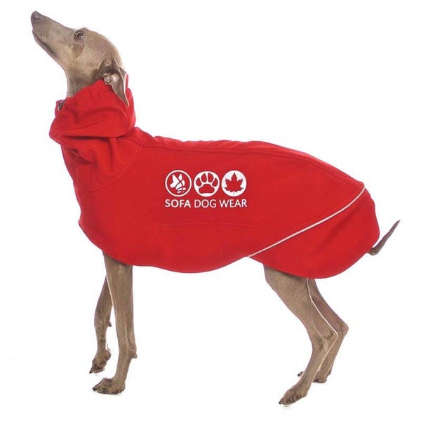 Sofa Dog Wear Manuel 03 Softshell ROT