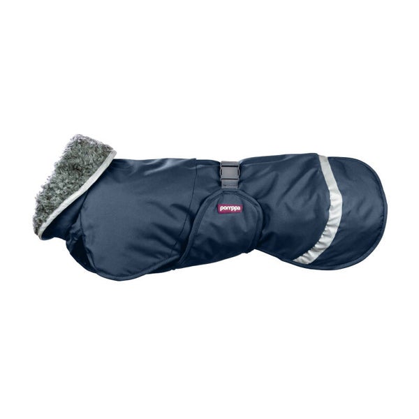 Perus Pomppa  Wintermantel mit Geschirröffnung MIDNIGHT