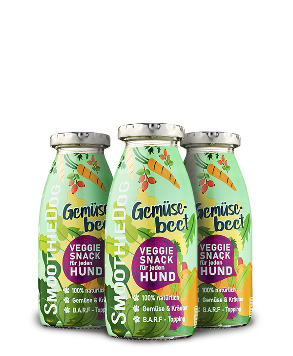 SmoothieDog Gemüsebeet 3x250ml
