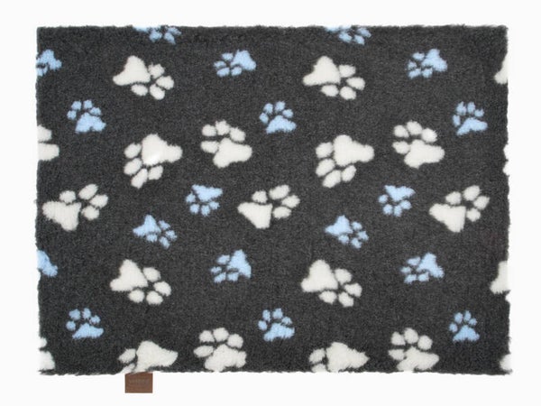 Original Vetbed® Isobed SL dunkelgrau-blaue Pfoten